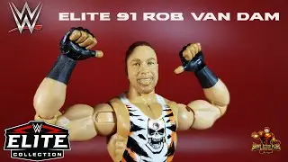 Mattel WWE Elite 91 Rob Van Dam Action Figure Review RVD