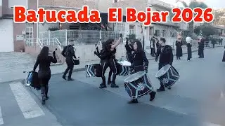 Batucada en el desfile de comparsas de las fiestas de El Bojar 2026 #beniaján #El Bojar #murcia
