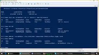12. Working with Background Jobs in PowerShell