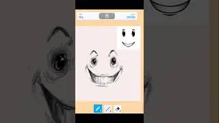 How to draw the smile of Roblox's victory🤣☠️로블록스(승리의미소 그리는법!)#art #roblox #speeddrawing