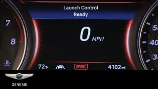 Engaging the Launch Control System | Genesis G70 | How-To | Genesis USA
