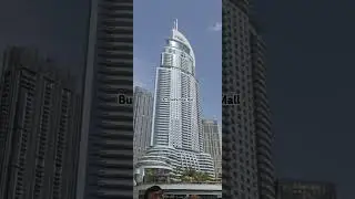 BurjKhalifa near Dubai Mall