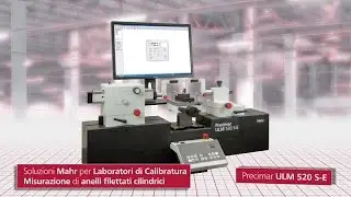 IT--Measurement of a cylindrical thread ring on Precimar ULM 520 S-E