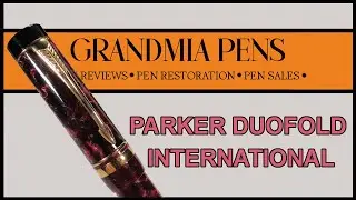 PARKER DUOFOLD INTERNATIONAL FOUNTAIN PEN