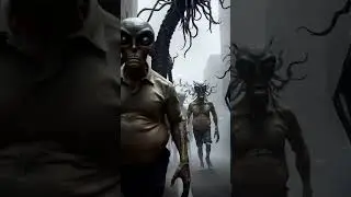 The Grotesque Procession: A Nightmarish Carnival of Shadows