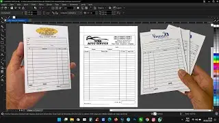 Como Criar a Arte para Talão de pedidos, Comanda ou Bloco de Notas Personalizado