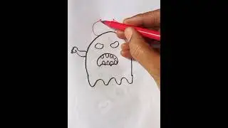 Easy Monster drawing/Drawing for kids#shortsvideo