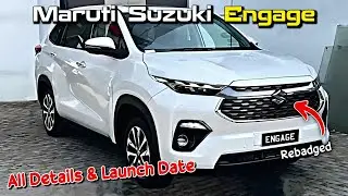 Maruti की सबसे Luxury 7 Seater😍 | 2023 Maruti Engage All Details