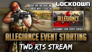 Allegiance Event Starting! Weekly TWD RTS Stream - The Walking Dead: Road to Survival TWD RTS