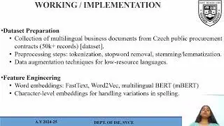 Deep Learning Methods for Multilingual classification of business documents.