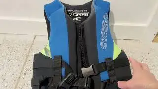 O'Neill O'Neill Child Reactor USCG Life Vest REVIEW - Perfect for water safety