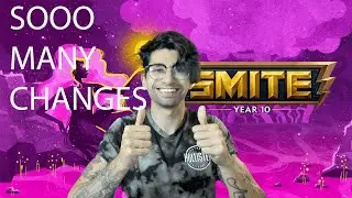 SMITE SEASON 10 PATCH NOTES!! (SOOO MUCH)