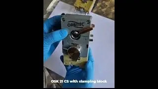 Gas-cooled weld head OSK 21 clamping systems