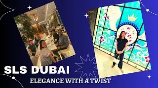 Hotel Lobby at 71st Floor + Dubai skyline at night I Joy - Vibes Vlog