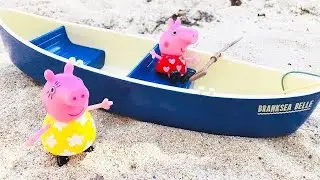 PEPPA PIG Toys Canoe Ride On Lake