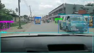 Mombasa, Kenya, 720p30 video, Hailo 8 AI accelerator & Raspberry pi 5 , object detection, 52fps