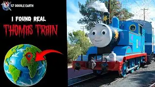 I Found Thomas Train 🌍 In Google Maps And Google Earth 📍#maps #googleearth #s7googleearth#creepy 