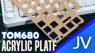 Make your TOM680 Sound BETTER! | Modding this $60 Keyboard! | TM680 Acrylic Plate from sleepyLT!