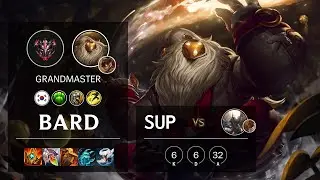 Bard Support vs Pantheon - KR Grandmaster Patch 11.13
