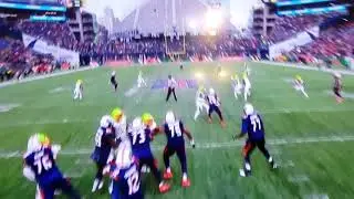 The Seattle dragons score a 68 yard passing touchdown!!