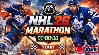 NHL 26 Marathon Stream | Ultimate Team, EASHL & Competitive Gameplay