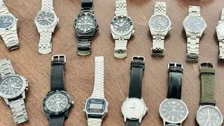 My Affordable watch collection 2024 | Casio, Timex, Fossil, Seiko & More