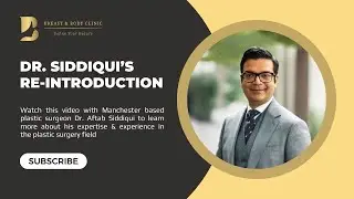 Plastic Surgeon Dr. Siddiqui's re-introduction