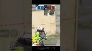 1vs4 CLUTCH SHORT IN PUBG MOBILE ! ZiggleOP JIT ! #pubgmobile #short