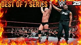 WWE 2k25 Best Of 7 Series Monday Vs SmokeManJoe #wwe2k25Trending #RoadtoWWE2k26  #Bestof7Series