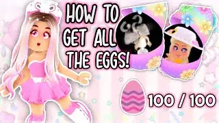 *EASY* HOW TO BEAT THE ROYALE HIGH EASTER HUG HUNT 2021! 🐣 | *GET ALL THE EGGS FAST!* | Royale high