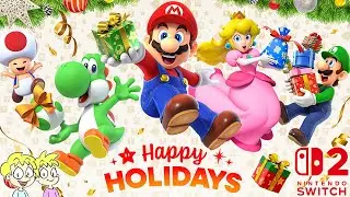 Nintendo Switch Online - Happy Holidays 2025 Home Page Theme - Nintendo Switch 2 #BennyBros🎮