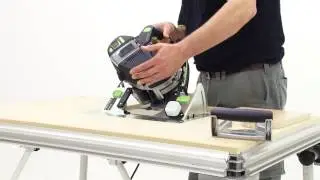 Festool KA 65 Conturo Edge Bander - Laminate Edging of Shaped Timber Plates Demo - PTC Tools UK