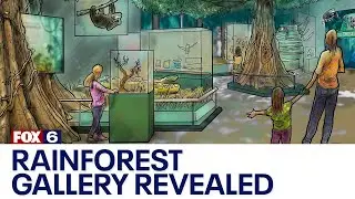 Milwaukee Public Museum rainforest gallery, rooftop terrace revealed | FOX6 News Milwaukee