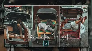 Cinematic Preset - Lightroom Mobile Presets | Cinematic filters | DNG Preset | Preset LR