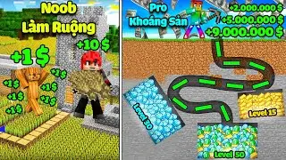 MINI GAME : CUỘC THI DÂN CHƠI GIÀU NHẤT MINECRAFT ** THỢ MỎ NOOB VÀ CHIẾN THUẬT ĐÀO VÀNG SIÊU GIÀU