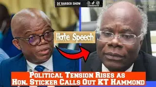 Political Tension Rises As Hon. Stephen Amoah Calls Out Hon. KT Hammond For Asking About Hon. Ken