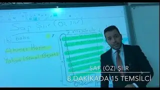 8 DAKİKADA  KODLAMALARLA 15 SAF(ÖZ) ŞİİR TEMSİLCİSİ