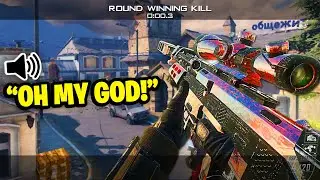 MY FAVORITE LIVE TRICKSHOT REACTIONS OF 2021! (Multi-Cod Trickshot Compilation)