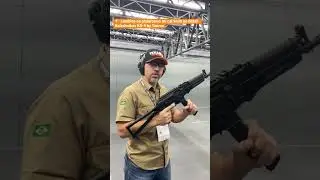 Primeira carabina na plataforma Ak cal 9mm no Brasil. Kalashnikov KR-9 SBR by TAurus