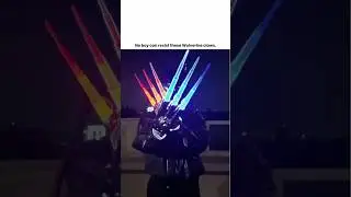 Adult money 🤝 Inner child #wolverine #led #claws #cosplay #viral #anime #fantasy #gift #shorts