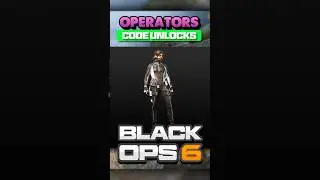 BO6 - 3 Operator Unlocks