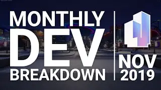 Monthly Dev Breakdown - November 2019