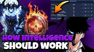 HOW INTELLIGENCE STAT SHOULD WORK IN THIS GAME! [Solo Leveling: Arise]