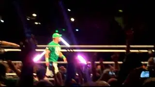 WWE Raw UK Tour Belfast John Cena Entrance