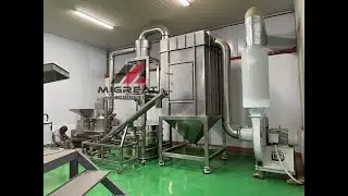 ginger turmeric grinding machine/ spice mill pulverizer #spicemill #spicepulverizer #gingergrinder