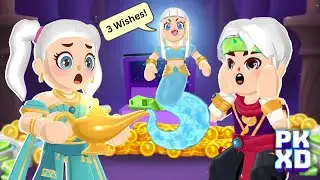WE GOT 3 WISHES FROM THE GENIE IN PK XD! 🧞