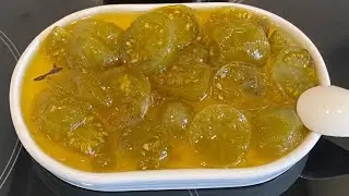 Rreze Dielli - Re&ccedil;el me domate jeshile nga zonja Albana / Shije unike, e paimagjinueshme