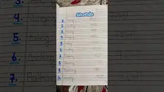 #action words#write#learn