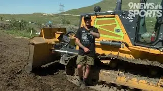 Local motocross rider helping build Thunder Valley track before racing
