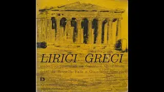 Lirici greci, letti da Rossella Falk e Giancarlo Sbragia (1961)